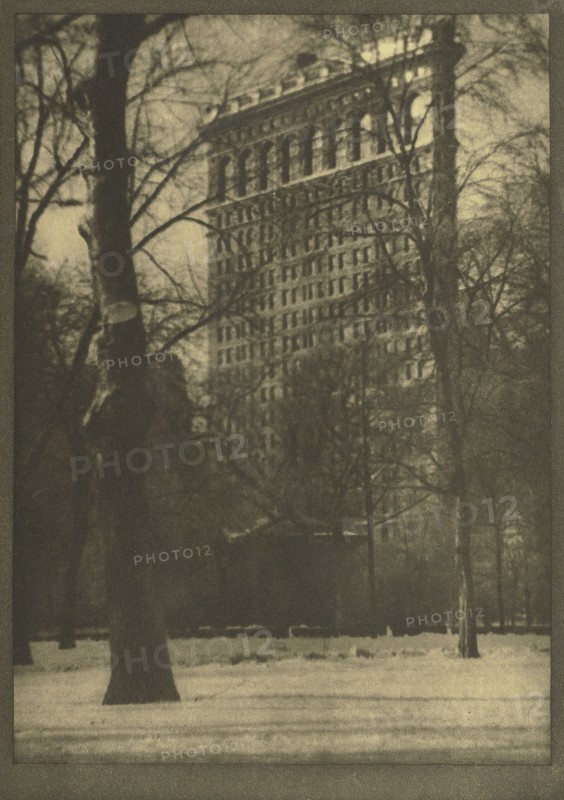 The Flat-Iron; Alvin Langdon Coburn, British, born America, 1882 - 1966, London, England; negative 1909; print 1910