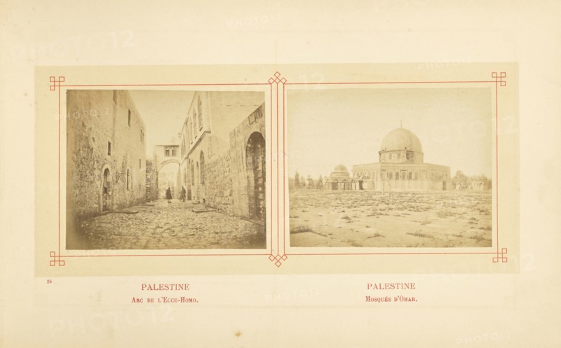 Arc de l'Ecce-Homo; Félix Bonfils, French, 1831 - 1885, Alais, France; about 1878; Albumen silver print