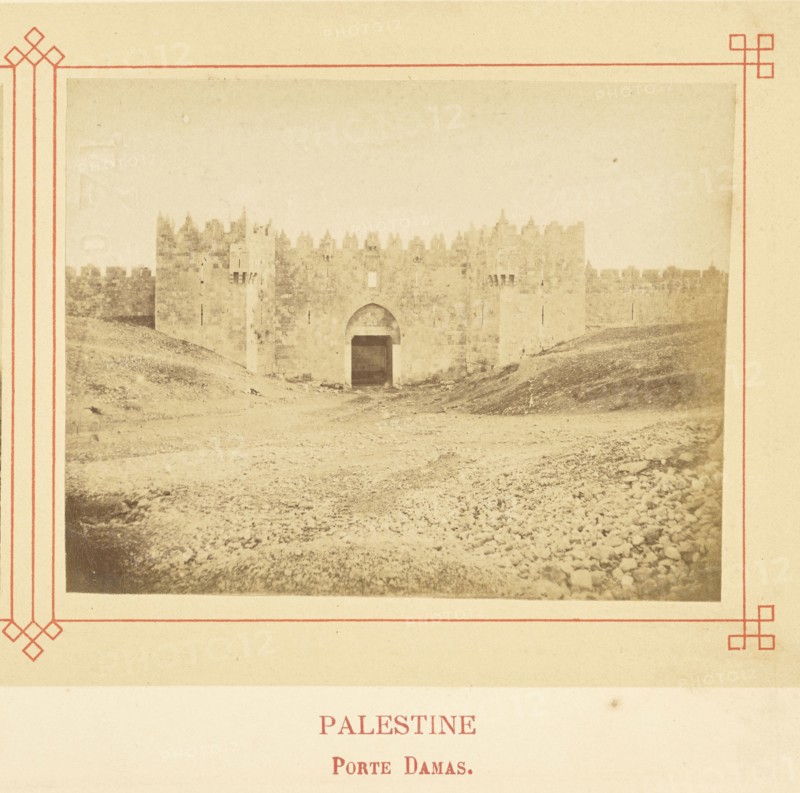 Porte Damas; Félix Bonfils, French, 1831 - 1885, Alais, France; about 1878; Albumen silver print