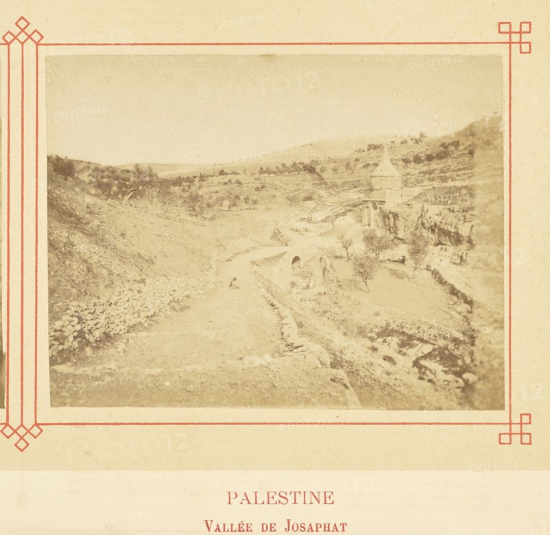 Vallée de Josaphat; Félix Bonfils, French, 1831 - 1885, Alais, France; about 1878; Albumen silver print