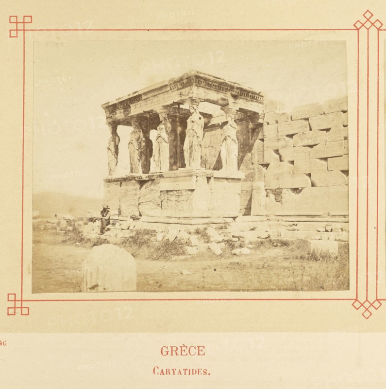 Caryatides; Félix Bonfils, French, 1831 - 1885, Alais, France; about 1878; Albumen silver print