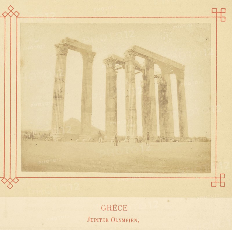 Jupiter Olympien; Félix Bonfils, French, 1831 - 1885, Alais, France; about 1878; Albumen silver print