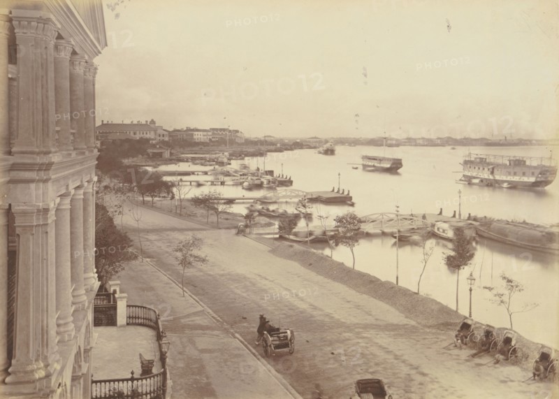 The Club, Shanghai, China; Tung-Hing, Chinese, active Foo Chow, China 1861 - 1868, Shanghai, Far East, China; about 1870