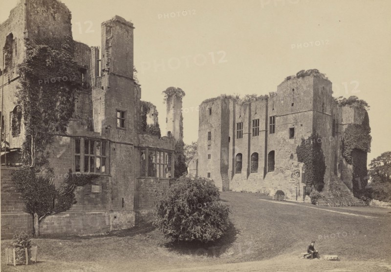 Kenilworth Castle, Leicester's Buildings and Caesar's Tower; Francis Bedford, English, 1815,1816 - 1894, Chester, England
