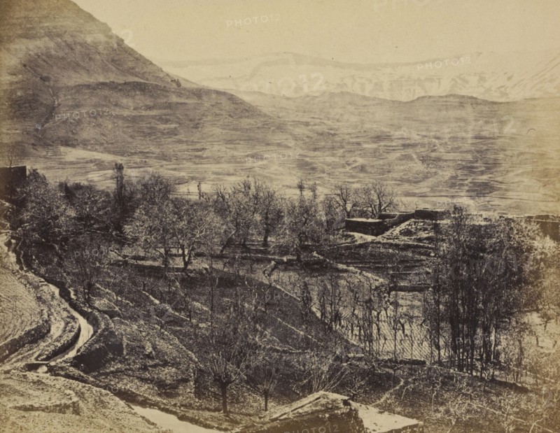 Lebanon, View of Mount Lebanon, Taken from Above the Village of Ehden; Francis Bedford, English, 1815,1816 - 1894, London