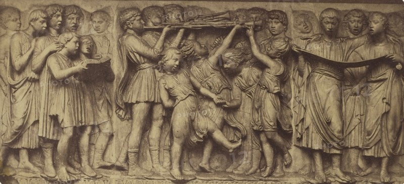 Bas-reliefs in Marble; French, Louis Désiré Blanquart-Evrard, French, 1802 - 1872, Lille, France; about 1853; Albumen silver