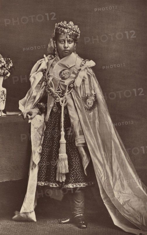 H.H. The Begum of Bhopal, G.C.S.I; Bourne & Shepherd, English, founded 1863, London, England; 1877; Woodburytype