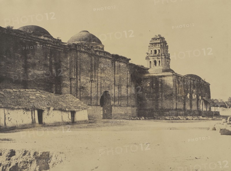 Madura. Trimul Naik's Palace, Entrance to Quadrangle; Capt. Linnaeus Tripe, English, 1822 - 1902, Madura, India; 1858; Albumen