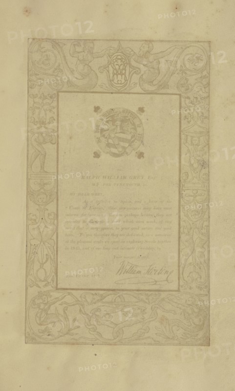 Presentation Page; Nikolaas Henneman, British, 1813 - 1893, London, England; 1847; Salted paper print; 13.6 × 8.2 cm