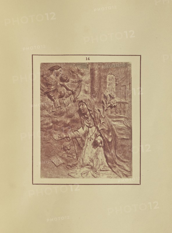 Santa Theresa de Jesus by Juan Martinez Montañes; Nikolaas Henneman, British, 1813 - 1893, London, England; 1847; Salted paper
