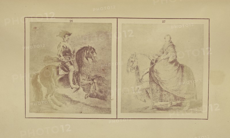 Portrait of Philip IV; Nikolaas Henneman, British, 1813 - 1893, London, England; 1847; Salted paper print; 7.3 × 6.6 cm
