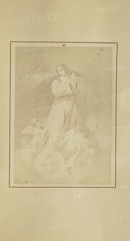 The Virgin of the Immaculate Conception; Nikolaas Henneman, British, 1813 - 1893, London, England; 1847; Salted paper print