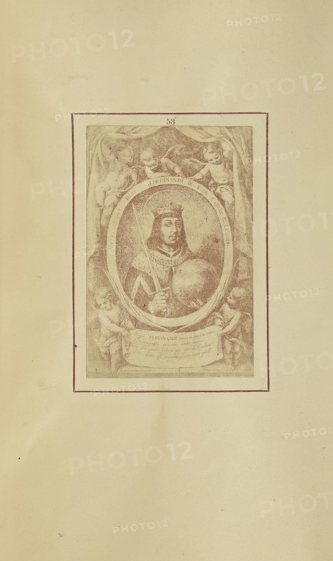 St. Ferdinand; Nikolaas Henneman, British, 1813 - 1893, London, England; 1847; Salted paper print; 7.6 × 5.1 cm, 3 × 2 in