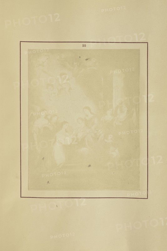 The Marriage of St. Catherine; Nikolaas Henneman, British, 1813 - 1893, London, England; 1847; Salted paper print