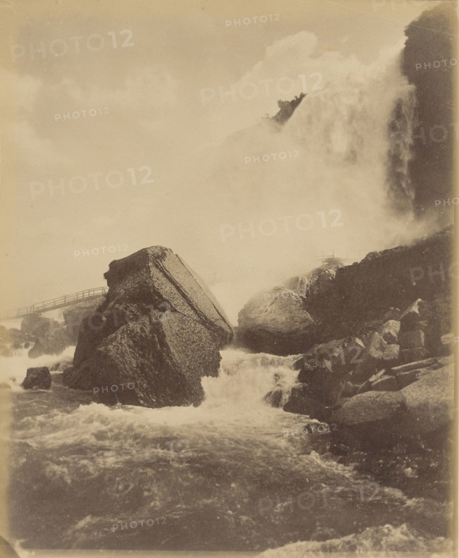 Niagara; Attributed to George E. Curtis, American, 1830 - 1910, Niagara Falls, Ontario, Canada; 1860s - 1880s; Albumen silver