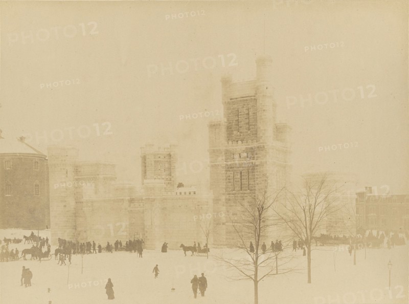 Montreal, le Palais de Glace; Montreal, Canada; 1860s - 1880s; Albumen silver print