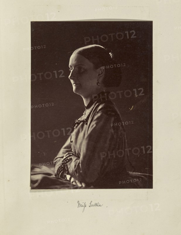 Miss Suttie; Ronald Ruthven Leslie-Melville, Scottish,1835 - 1906, England; 1860s; Albumen silver print