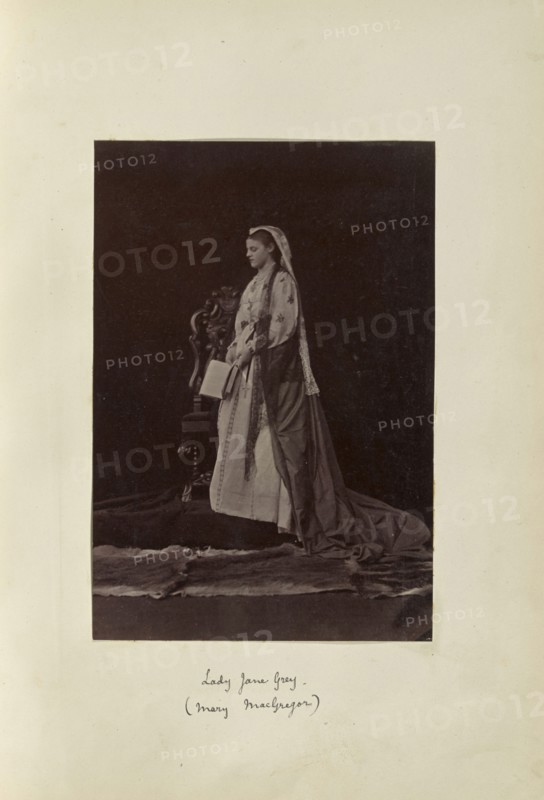 Lady Jane Grey; Ronald Ruthven Leslie-Melville, Scottish,1835 - 1906, England; 1860s; Albumen silver print