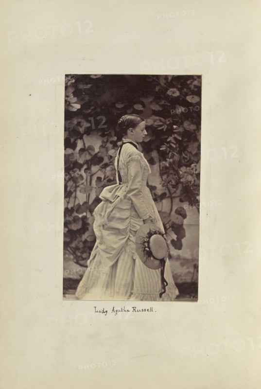 Lady Agatha Russell; Ronald Ruthven Leslie-Melville, Scottish,1835 - 1906, England; 1860s; Albumen silver print