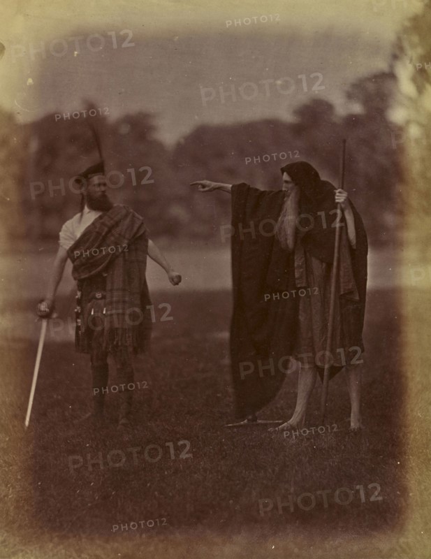 Lochiel's Warning; Ronald Ruthven Leslie-Melville, Scottish,1835 - 1906, England; 1860s; Albumen silver print