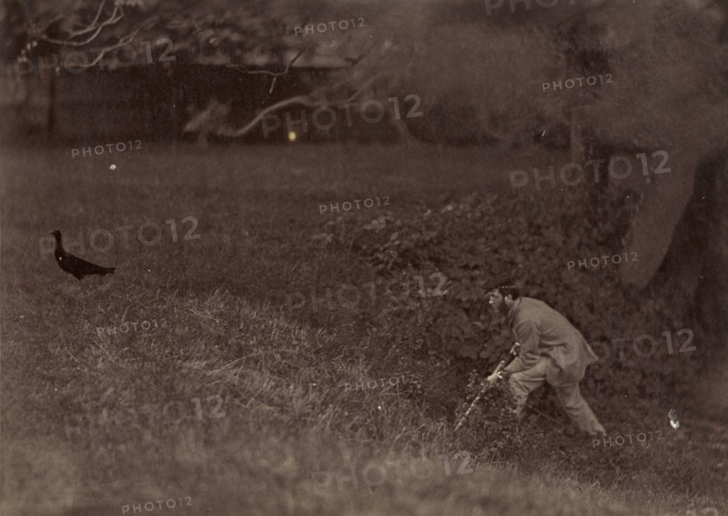 Charlie Scott stalking; Ronald Ruthven Leslie-Melville, Scottish,1835 - 1906, England; 1860s; Albumen silver print