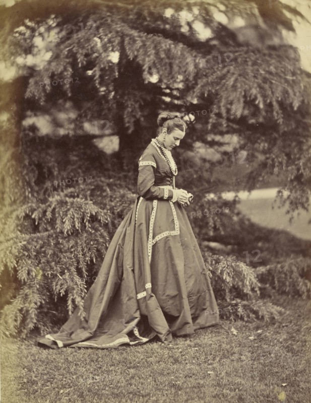 Mrs. Godfrey Clerk, A.C., Ronald Ruthven Leslie-Melville, Scottish,1835 - 1906, England; 1860s; Albumen silver print