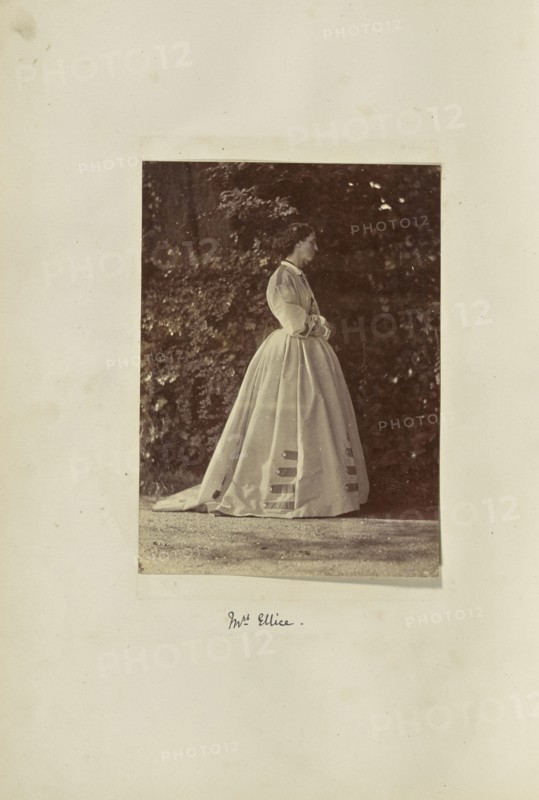 Mrs. Ellice; Ronald Ruthven Leslie-Melville, Scottish,1835 - 1906, England; 1860s; Albumen silver print