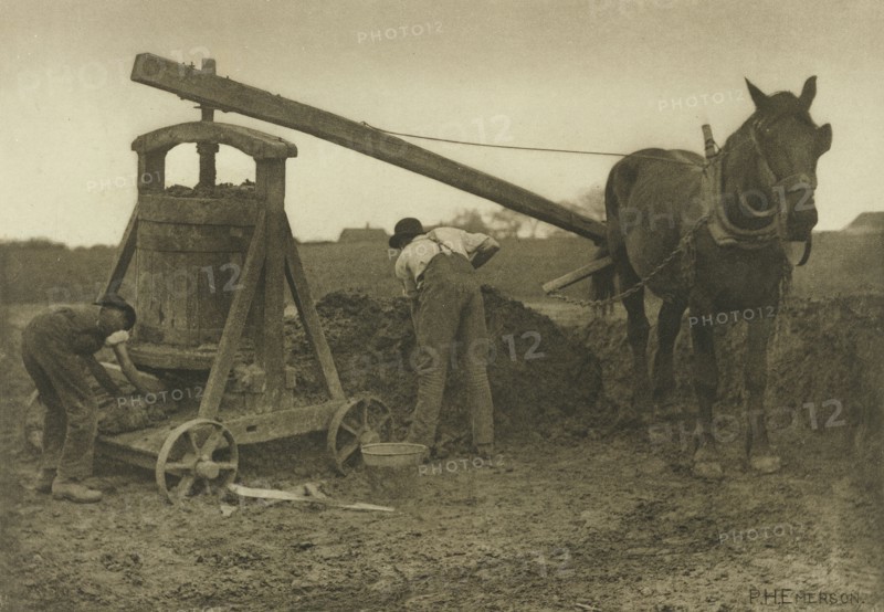 The Clay=Mill. Norfolk; Peter Henry Emerson, British, born Cuba, 1856 - 1936, London, England; 1888; Photogravure; 20 x 28.1 cm