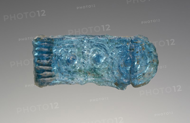Cast Pendant; Greece; about 14th century B.C; Glass; 2.5 cm, 1 in