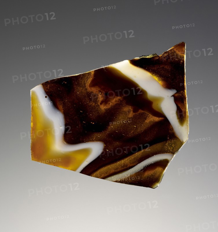 Fragment; Workshop in the Eastern Mediterranean, Eastern Mediterranean; 2nd century B.C. - 1st century A.D; Glass; 2.5 cm