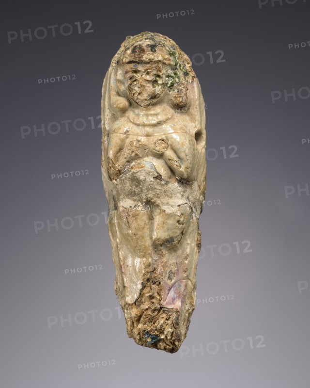 Figure of Astarte; perhaps Northern Syria, Syria; mid-2nd millennium B.C; Glass; 7.2 cm, 2 13,16 in