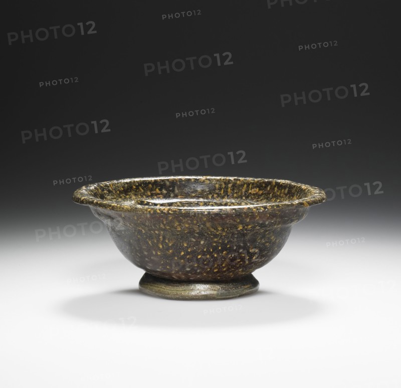 Mosaic Bowl; Eastern Mediterranean; end of 1st century B.C. - 1st century A.D; Glass; 3.8 x 9.5 cm, 1 1,2 x 3 3,4 in