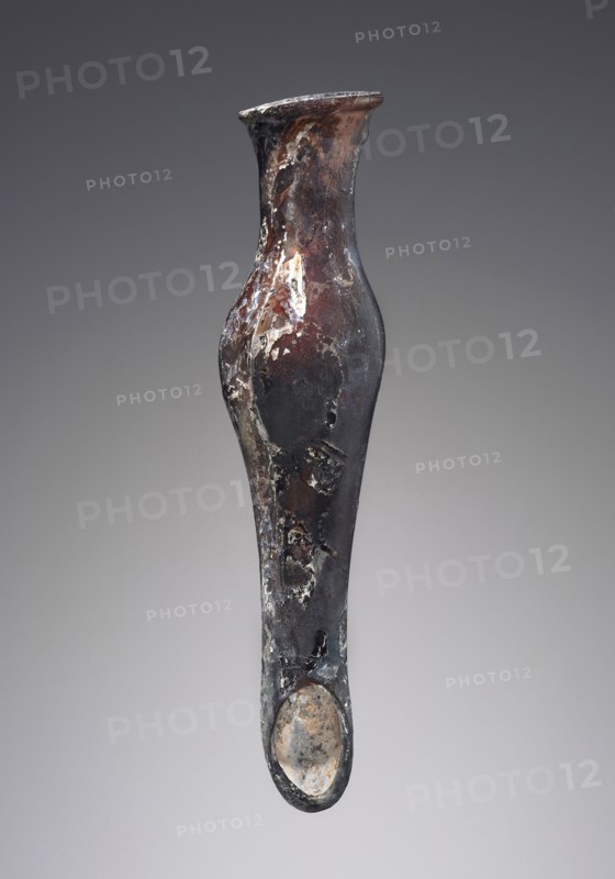 Medical Pipe; Eastern Mediterranean; 4th - 6th century; Glass; 12.3 cm, 4 13,16 in