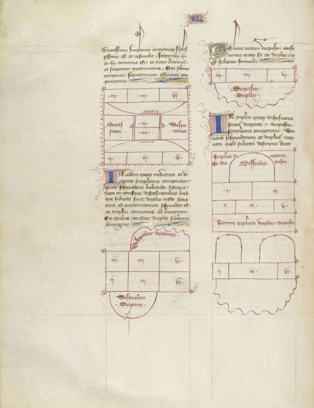 Chart; Virgil Master, French, active about 1380 - 1420, Paris, France; about 1405; Tempera colors, gold paint, gold leaf