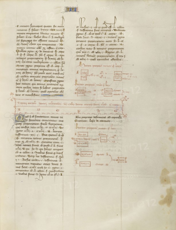 Chart; Virgil Master, French, active about 1380 - 1420, Paris, France; about 1405; Tempera colors, gold paint, gold leaf