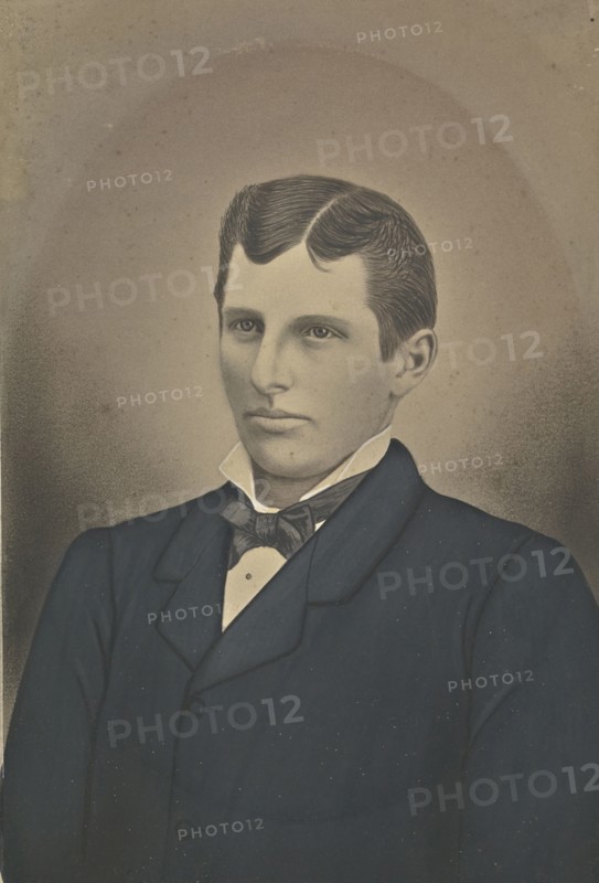 Portrait of L.J. McKenna; American; United States; about 1850 - 1860; Hand-colored salted paper print; 21.6 × 15.1 cm