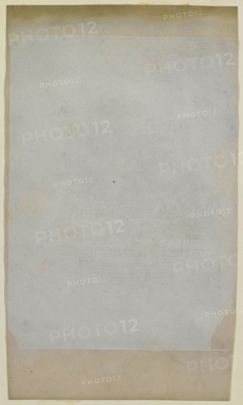 Villagio; William Henry Fox Talbot, English, 1800 - 1877, England; 1834; Salted paper print from a cliché verre negative