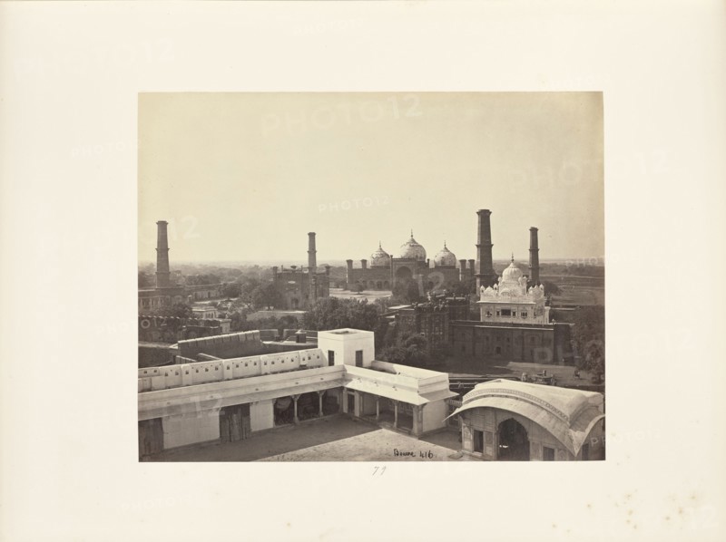 Lahore; View from Palace in the Fort; Samuel Bourne, English, 1834 - 1912, Lahore, Pakistan; about 1863 - 1864; Albumen silver