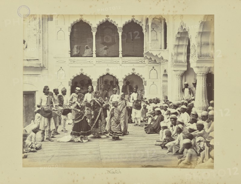 Nautch; Possibly Charles Shepherd, English, active 1858 - 1878, or Bourne & Shepherd, English, 1863 - 2016, India, Asia; 1863