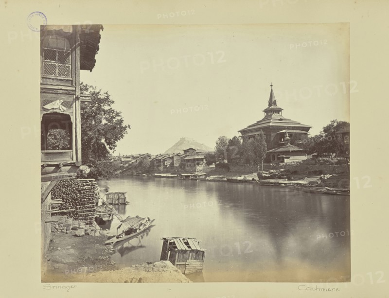 Srinager. Cashmere; Baker & Burke, British, 1867 - 1872, Srinagar, Kashmir, India; 1860s–1870s; Albumen silver print