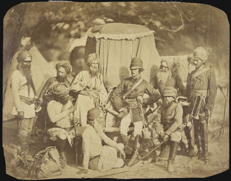 Hodson's Horse; Felice Beato, 1832 - 1909, Henry Hering, 1814 - 1893, India; 1858 - 1859