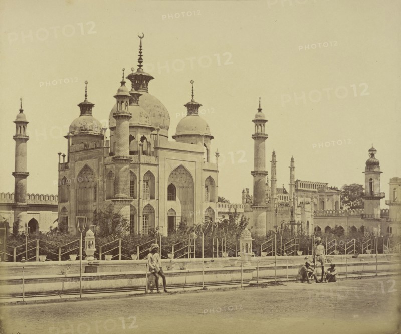 Mosque in the Hussainabad Imambara; Felice Beato, 1832 - 1909, Lucknow, Uttar Pradesh, India; April 1858