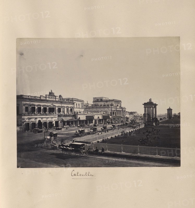 Calcutta; John Edward Saché, Prussian or British, born Prussia, 1824 - 1882, Calcutta, India; about 1881; Albumen silver print