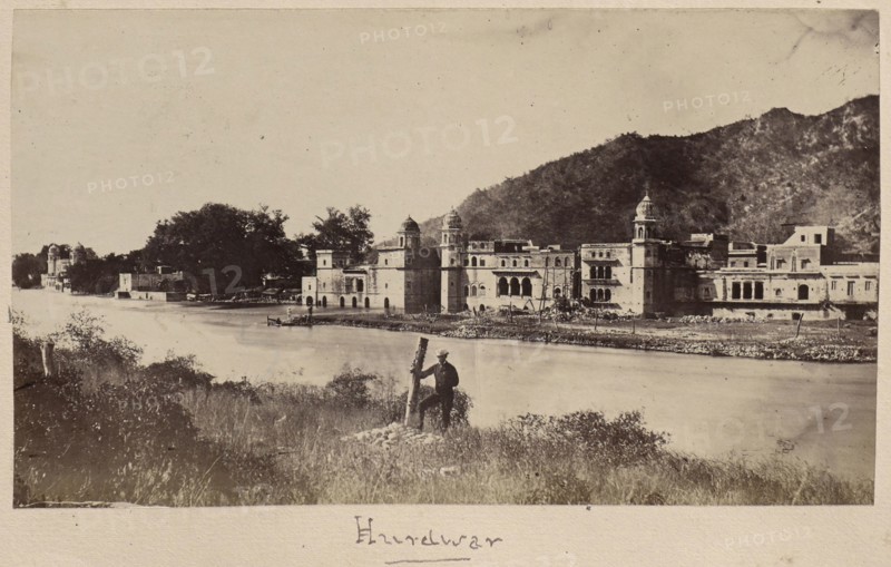 Hurdwar; Haridwar, India; about 1881; Albumen silver print