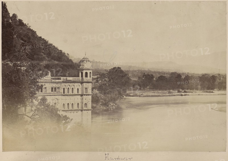 Hurdwar; Haridwar, India; about 1881; Albumen silver print
