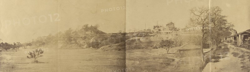 Parade Gnomio, Canton; Felice Beato, 1832 - 1909, Canton, Guangzhou, China; August - October 1860; Albumen silver