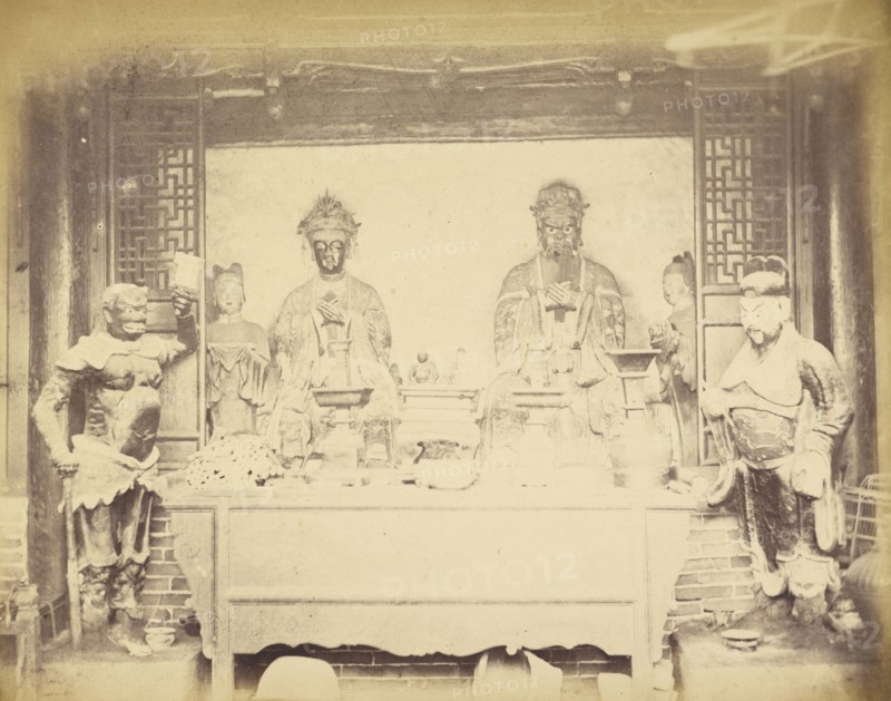 Headquarter House, 1st Division, Pehtang, China, August 1, 1860; Felice Beato, 1832 - 1909, China; August