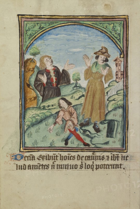 The Tenth Sign before the Day of Judgement; York perhaps, illuminated, Northern, England; illumination about 1190; written