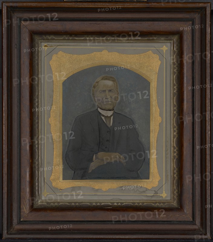 Portrait of John R. Lance; United States; 1860s - 1880s; Hand-colored tintype; 21.2 × 16.3 cm, 8 3,8 × 6 7,16 in