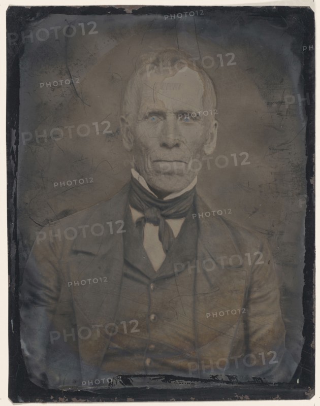 Portrait of older man; United States; 1860s - 1880s; Hand-colored tintype; Sheet: 21.4 x 16.5 cm, 8 7,16 x 6 1,2 in